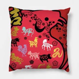 Chinese new year 2020 Pillow