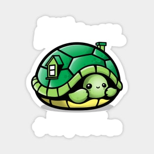 Antisocial turtle Magnet