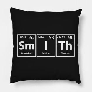 Smith (Sm-I-Th) Periodic Elements Spelling Pillow