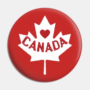 Love Canada Pin