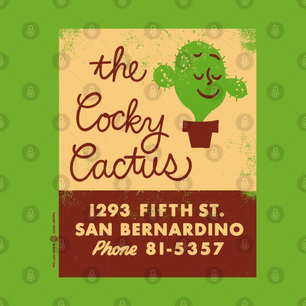 Vintage The Cocky Cactus Restaurant by StudioPM71