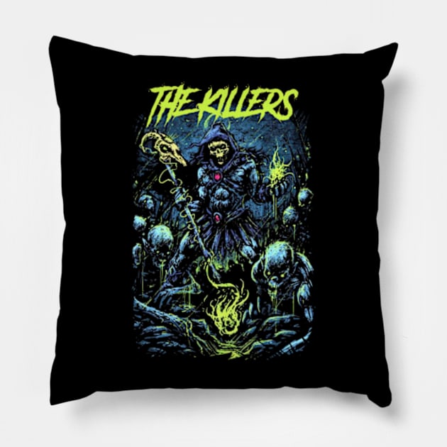 THE KILLERS BAND MERCHANDISE Pillow by Rons Frogss