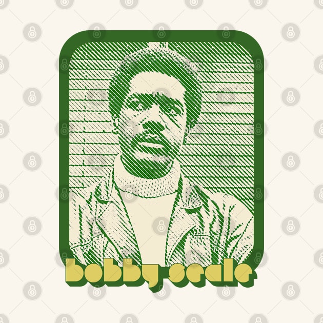 Bobby Seale /// Retro Style Black Power Tribute Design by DankFutura