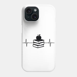 book heartbeat book lovers Phone Case