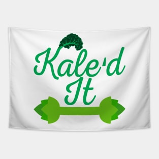 Vegan Kale'd It Tapestry