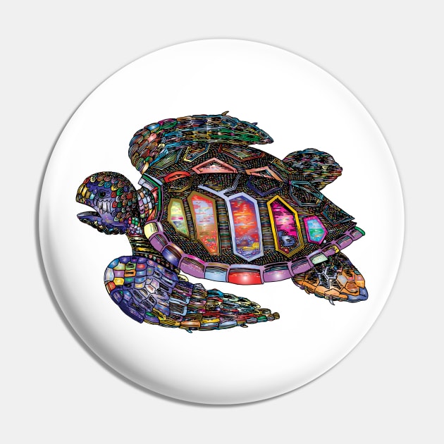 turtle Pin by HAMZAKANAAN41