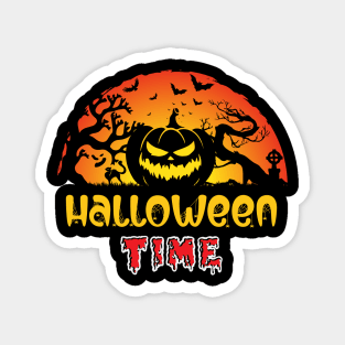 Halloween time Magnet