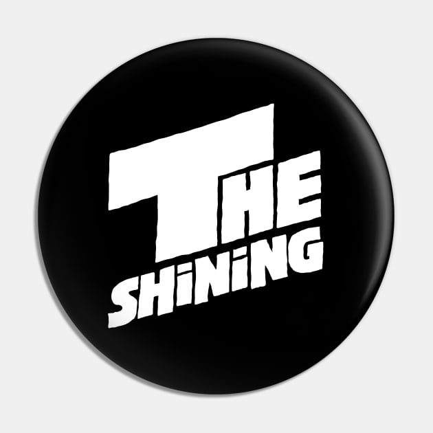 The shining white logo Pin by HeichousArt