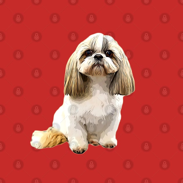 Shih Tzu Cuteness by ElegantCat