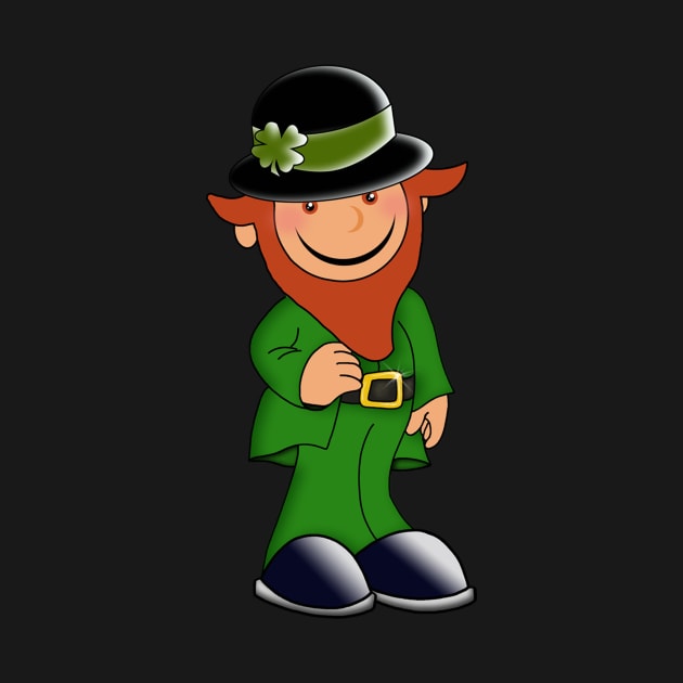 Lucky the Leprechaun St. Patrick's Day by CheriesArt