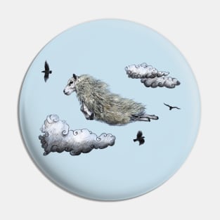 Flying Sheep Pin