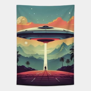 UFO Abductions In Los Angeles Tapestry