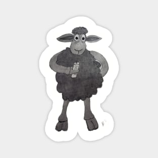 Black Sheep Magnet