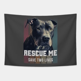 Rescue me - Save two lives Tapestry