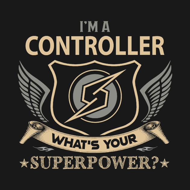 Controller T Shirt - Superpower Gift Item Tee by Cosimiaart