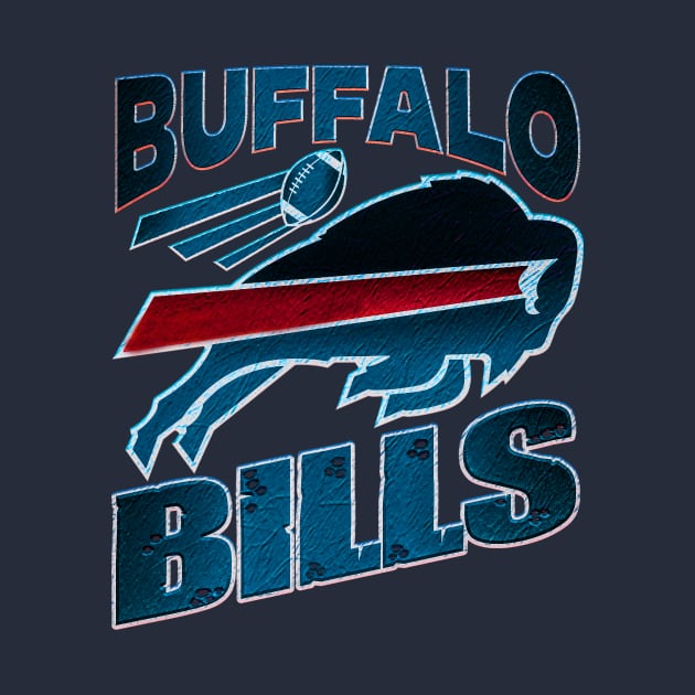 buffalo bills in blue by nowsadmahi