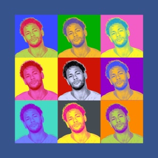 Neymar Warhol T-Shirt