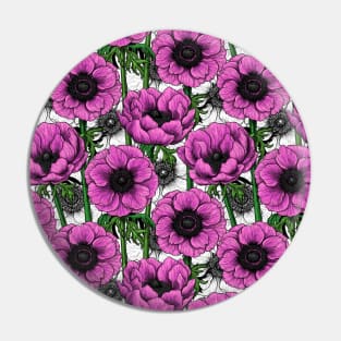 Pink anemone garden Pin