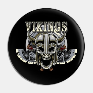 Viking Skull .3.1 Pin