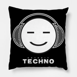 Detroit: Techno Happy Pillow