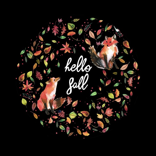 Wild Fox Fall by ninoladesign