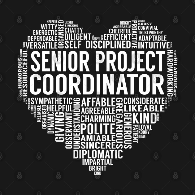 Senior Project Coordinator Heart by LotusTee