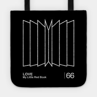 Love / Minimalist Graphic Artwork Design Tote