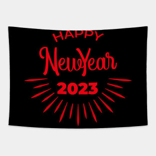 Happy New Year 2023 Tapestry