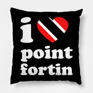 I Love Point Fortin | Trini Culture | I Love Trinidad And Tobago | Trinidad Slang Pillow