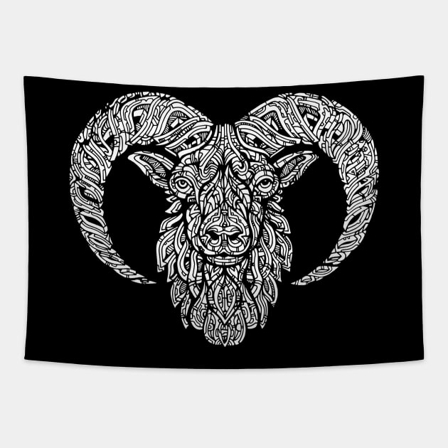 Aries Tapestry by JOHNF