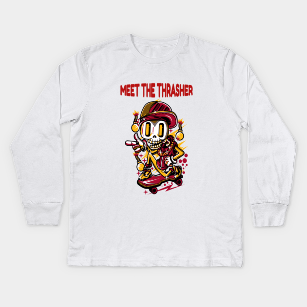 kids thrasher tee