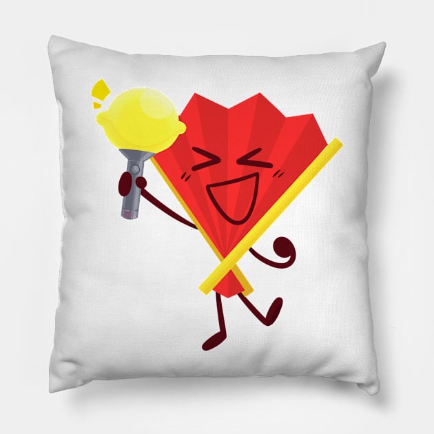 Fan (Inanimate Insanity) Pillow by PuppyRelp