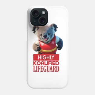 Just a Highly Koalified Lifeguard Koala 5 Phone Case