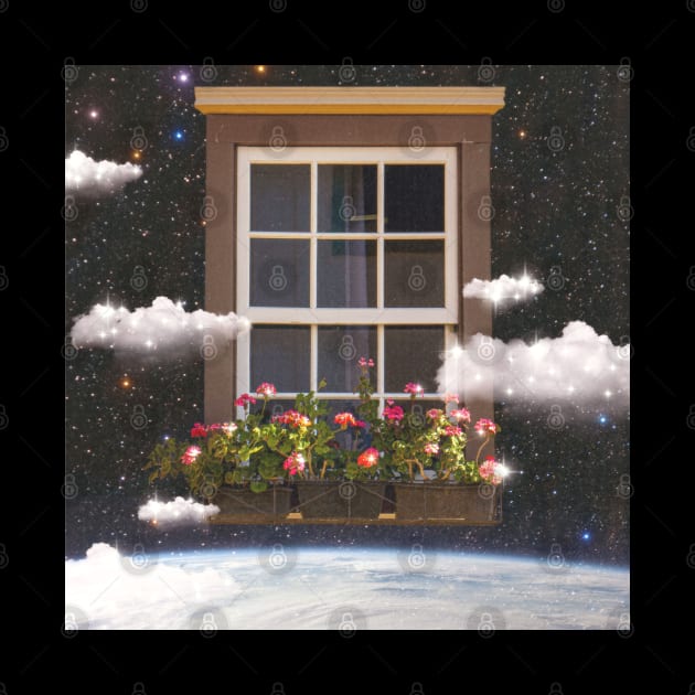 Dreamy Cosmic Window by RiddhiShah