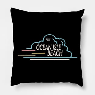 Ocean Isle Beach, North Carolina Pillow