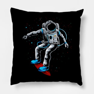 astronaut exploring universe Pillow