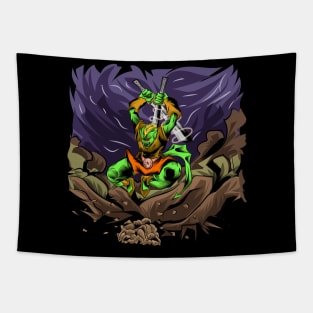 Drac The Monster Hero Tapestry