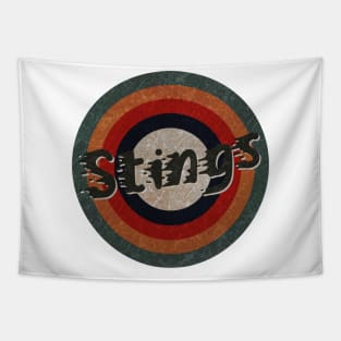 Retro Color exclusive Stings Tapestry