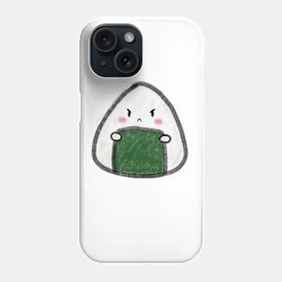 Grumpy Onigiri Phone Case