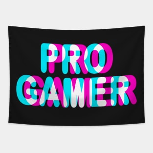 GAMING - PRO GAMER - TRIPPY 3D GAMING Tapestry