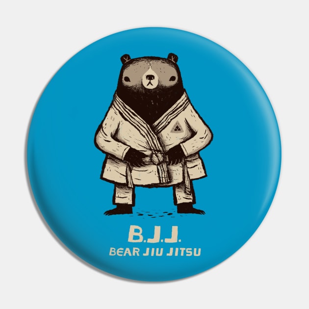 Bear Jiu Jitsu Pin by Louisros