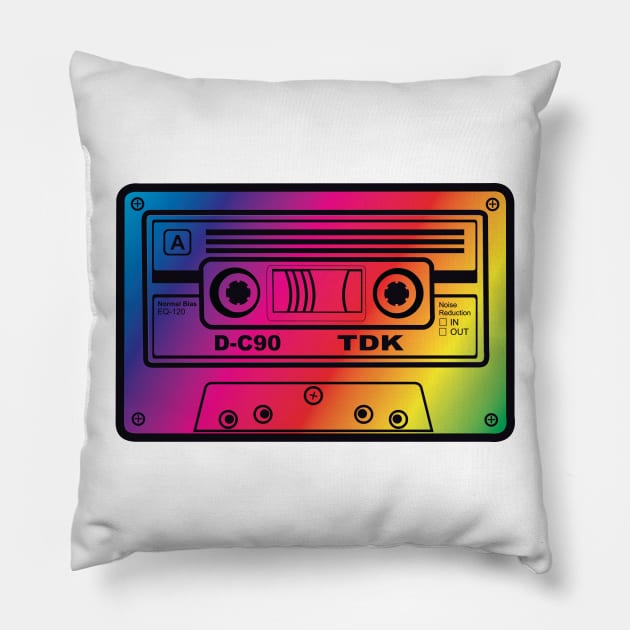 Cassette Tape Pillow by enricoalonzo