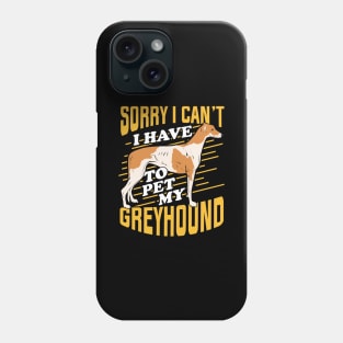 Greyhound Dog Lover Gift Phone Case