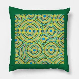 Awesome Aboriginal Dot Art Pillow