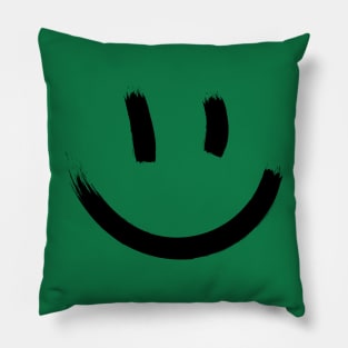 The Green Shirt Guy Smile Pillow