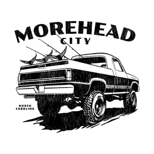 Morehead City, North Carolina Fishing Truck T-Shirt