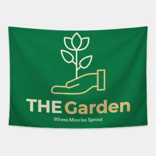 The Garden Where Miracles Sprout Tapestry