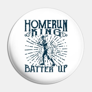 Homerun King Batter Up Pin