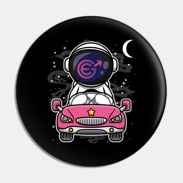 Astronaut Car Evergrow Crypto EGC Coin To The Moon Crypto Token Cryptocurrency Wallet Birthday Gift For Men Women Kids Pin by Thingking About