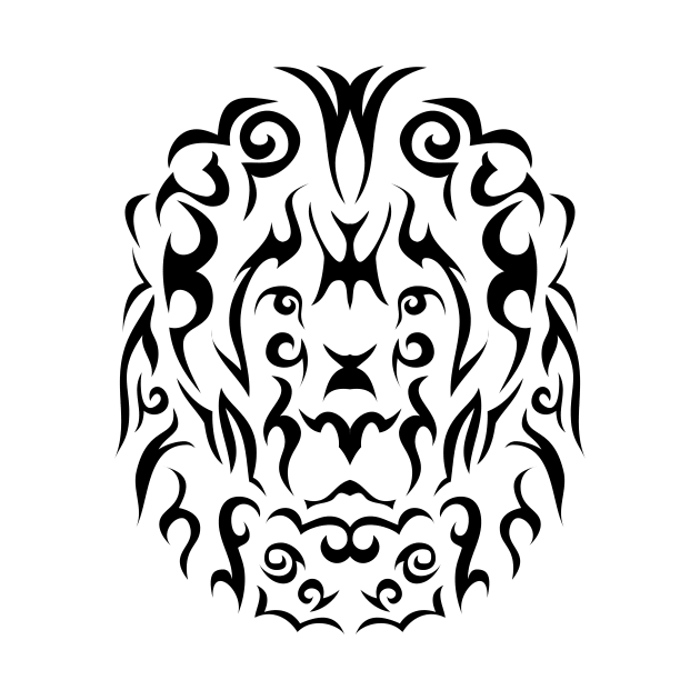 Tribal lion by ingotr